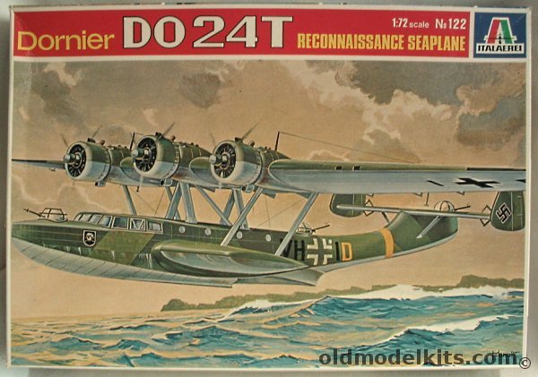 Italaerei 1/72 Dornier Do-24T Seaplane - BAGGED, 122 plastic model kit